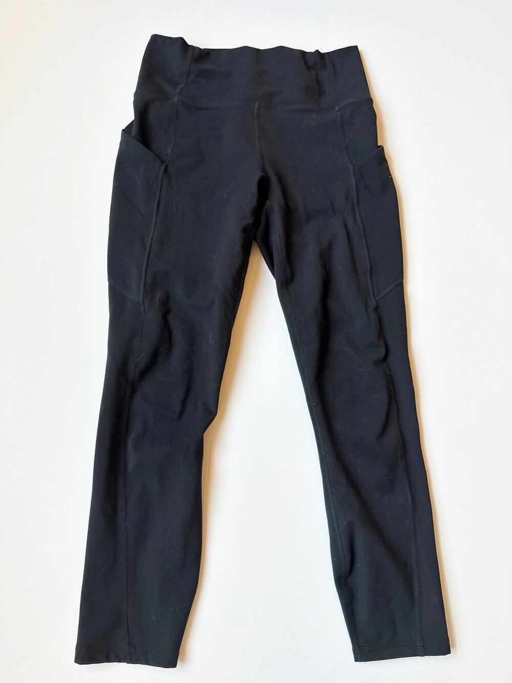 Fabletics PureLuxe 7/8 High-Waisted Leggings - Black - Small